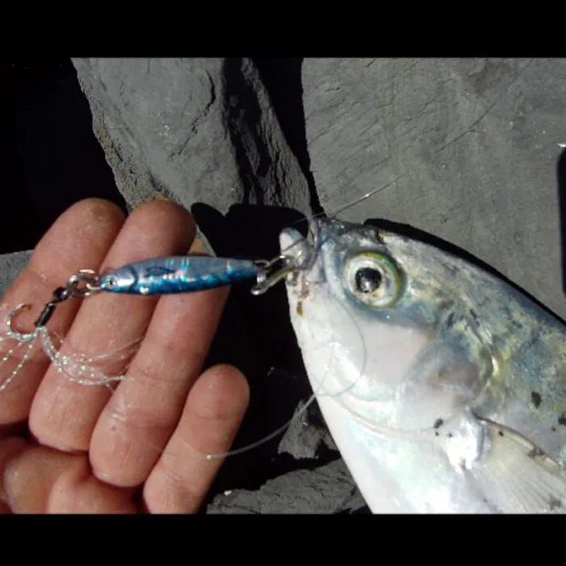 WEIHAI FSTK cebo de Metal Señuelos de Pesca de Mar Jig Shore 10g15g20g30g Off Shore Jig Spoon plantilla lenta fundición Jig cuchara cebo Artificial - imagen 3