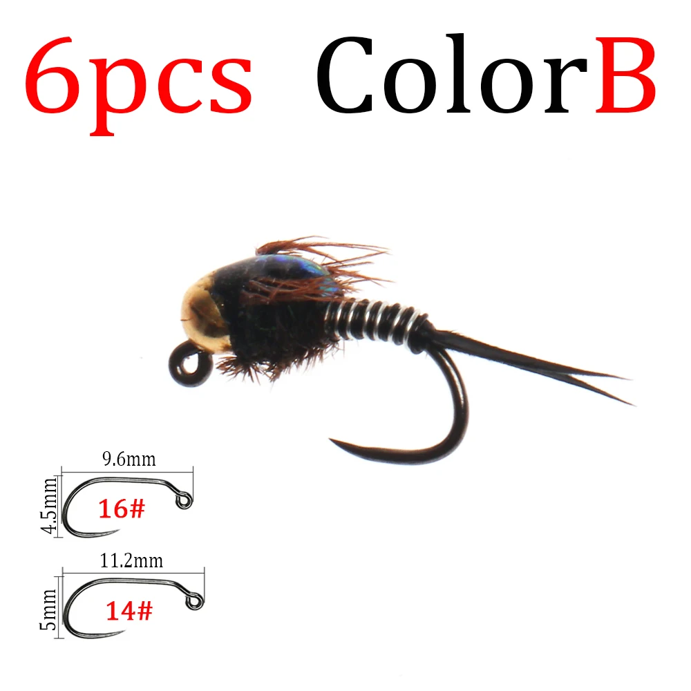 6pcs Color B