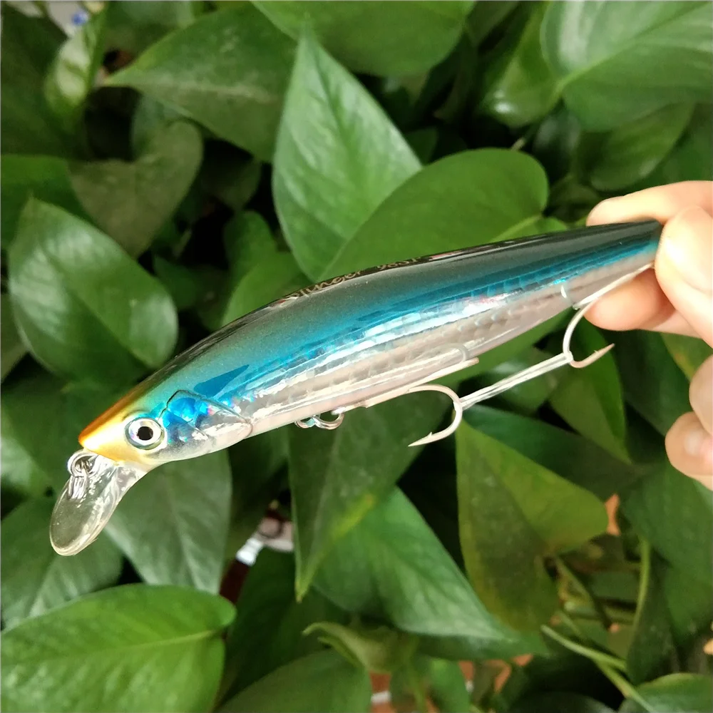 TSURINOYA-señuelo de pesca de agua salada, sistema de peso de tungsteno STINGER, Wobbler de fundición larga, 98mm, 14,5g, 4 unidades - imagen 4