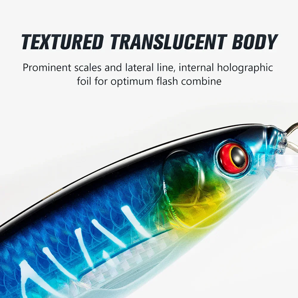 THORFORCE 140MM 42G cebos duros pesados, cebos artificiales Wobblers, señuelo de pesca de carpa de Lucio Minnow de agua salada, Swimbait - imagen 5