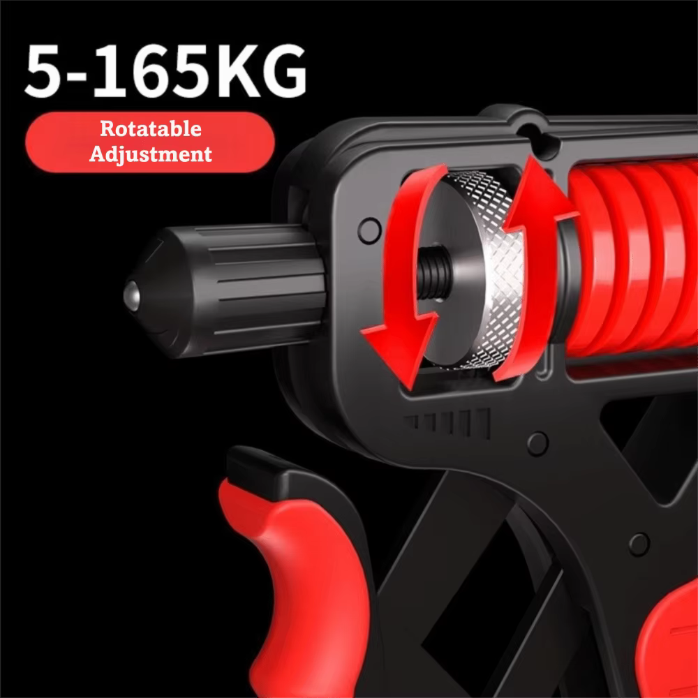 Fortalecedor de Agarre Manual con Resistencia Ajustable 5-165 kg - imagen 3