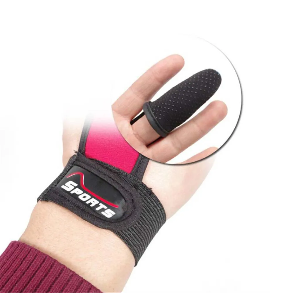 Equipo de pesca con yemas de los dedos desnudos, herramienta de pesca, Protector de un solo dedo, accesorios de pesca, guantes de pesca, guante de fundición con un dedo - imagen 4