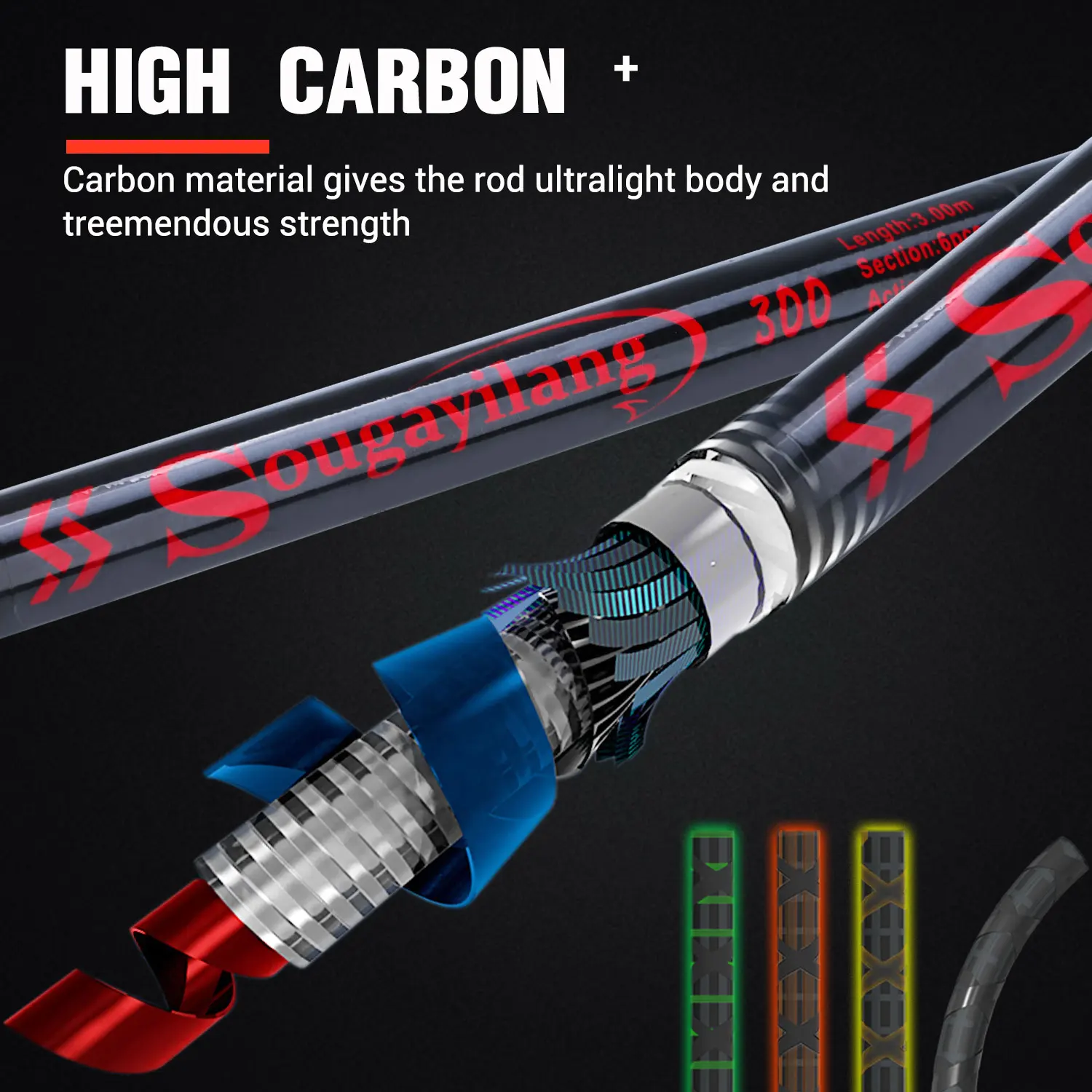 Experimentar una fuerza y ​​durabilidad incomparables con nuestra barra de alto carbono