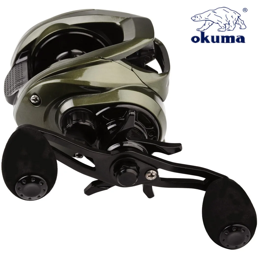 Carrete de pesca OKUMA ultraligero 208G 7,2: 1 rueda de gota de agua de potencia de arrastre de 8KG de alta velocidad - imagen 3