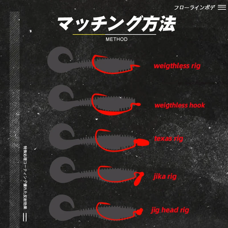 D1 Señuelos de Pesca blandos, cebo Artificial de silicona de 60mm/80mm/100mm, Wobblers Leurre, Swimbait para pesca de Lucio - imagen 5