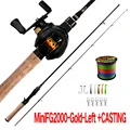 Cast Rod Reel-Left