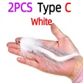 2pcs Type C White