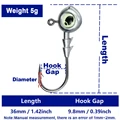 5pcs 5g