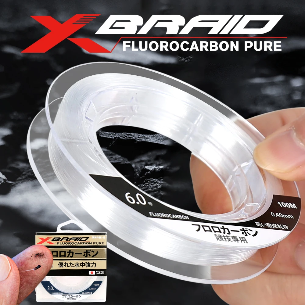 Línea fluorocarbono de alta resistencia – Invisible para pesca - imagen 5