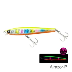 TSURINOYA hundimiento labio corto lápiz pesado 85S 105S señuelo de pesca AIRAZOR Max90m cebo duro de agua salada de fundición larga 85 105mm 20g 30g