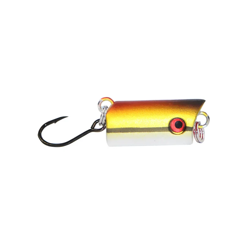 DUODUOYU 1 Uds Wobblers hundidos Micro Popper señuelo 20mm 3g Mini Crankbaits para Pesca cebo duro Artificial aparejos de Pesca