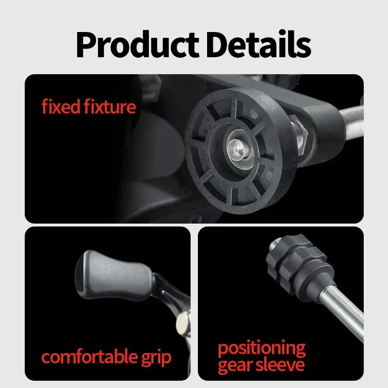 Carrete de línea de pesca portátil, máquina para Baitcasting, carrete giratorio, equipo cambiador de alambre - imagen 4