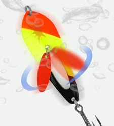 Señuelo giratorio NUNATAK Shinning Stream TROUT LURE – VIB para lubina