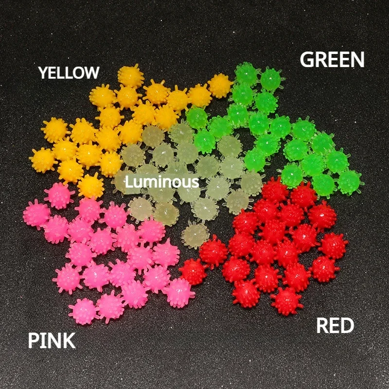 30 unids/caja, venta al por mayor, cebo blando Tpr, cebo de pesca flotante, minas pequeñas, bola de stinger, bola de flotabilidad, cebo suave con sabor a maíz, carpa - imagen 4
