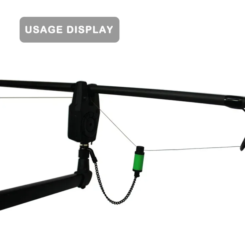 Swinger de pesca de carpa, colgadores de alarmas de carpa, juego de alarma de mordida con caja, método, alimentador, accesorios de equipo de pesca - imagen 5