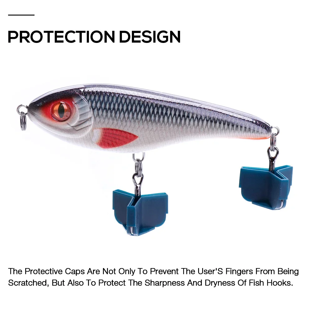 TSUYOKI-señuelos deslizantes de hundimiento lento, Jerkbaits almizclados, 90mm/105mm, Crankbaits de sonido fuerte, señuelo Westin, Jerkbait de pesca para Lucio, Walleye - imagen 5