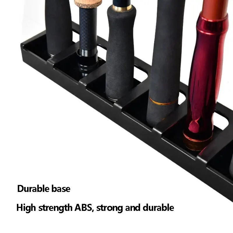 Estantes de exhibición verticales para caña de pescar, soporte de almacenamiento de 6 varillas para billar - imagen 4