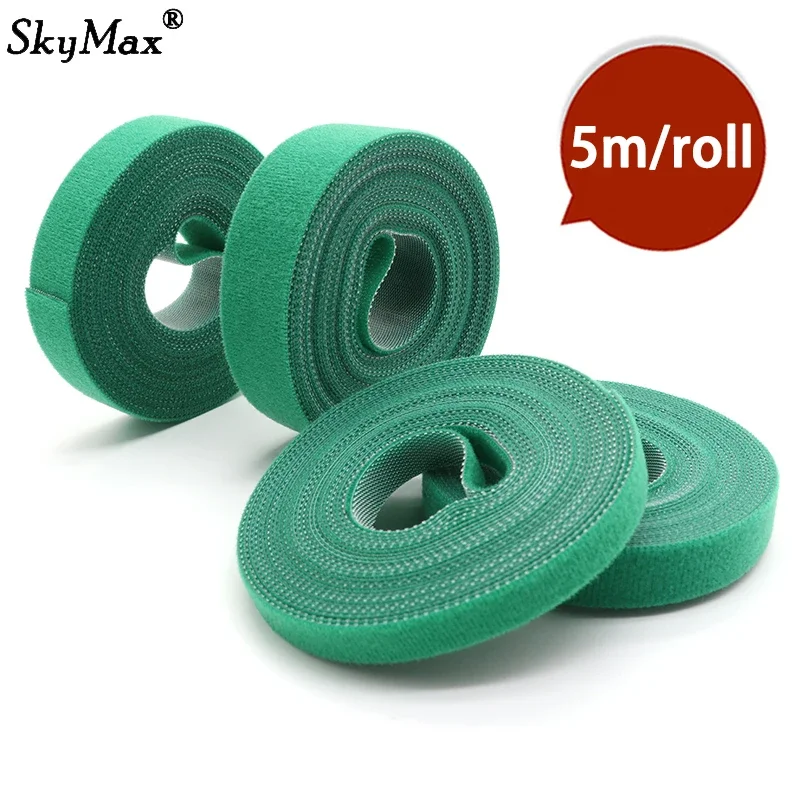 Cinta autoadhesiva reutilizable nailon – Organizador para pesca verde