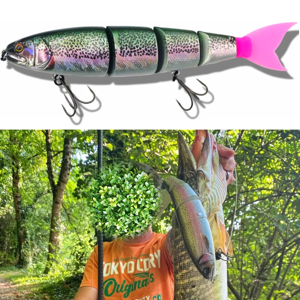 TSUYOKI Giantbait Balam señuelo 170/200mm flotante/hundimiento Madnes Balam cebo gigante Swimbait Wobbler agua dulce gran Lucio Muskie señuelo - imagen 2