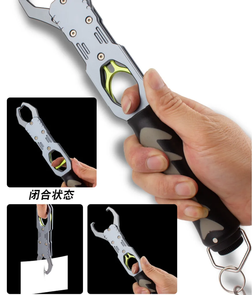 NUNATAK-Mini Pinzas de Pesca con Cuerda Fija y Agarre Extendido - imagen 5