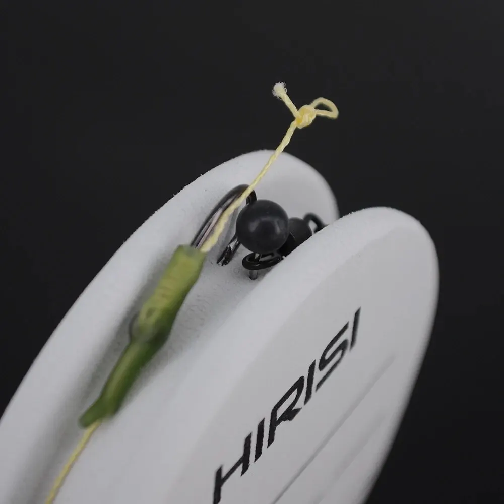 Hirisi, 10 Uds., carretes de espuma EVA, aparejo de Pesca de carpa, bobinadoras, línea líder, tablero de alambre, tablero de línea de bobinado, gancho, aparejo de almacenamiento de Pesca - imagen 3