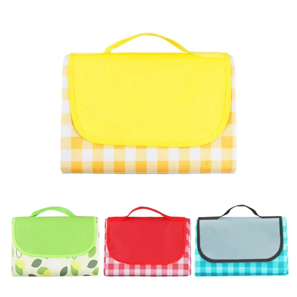 Estera de Picnic de diseño plegable fácil de limpiar, tela impermeable, estera portátil antideslizante, tela gruesa, estera impermeable a prueba de arena para barbacoa - imagen 4