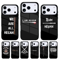 Funda Negan Line para iPhone 17 Air, 16e, 15, 14, 13 y 12 Pro Max