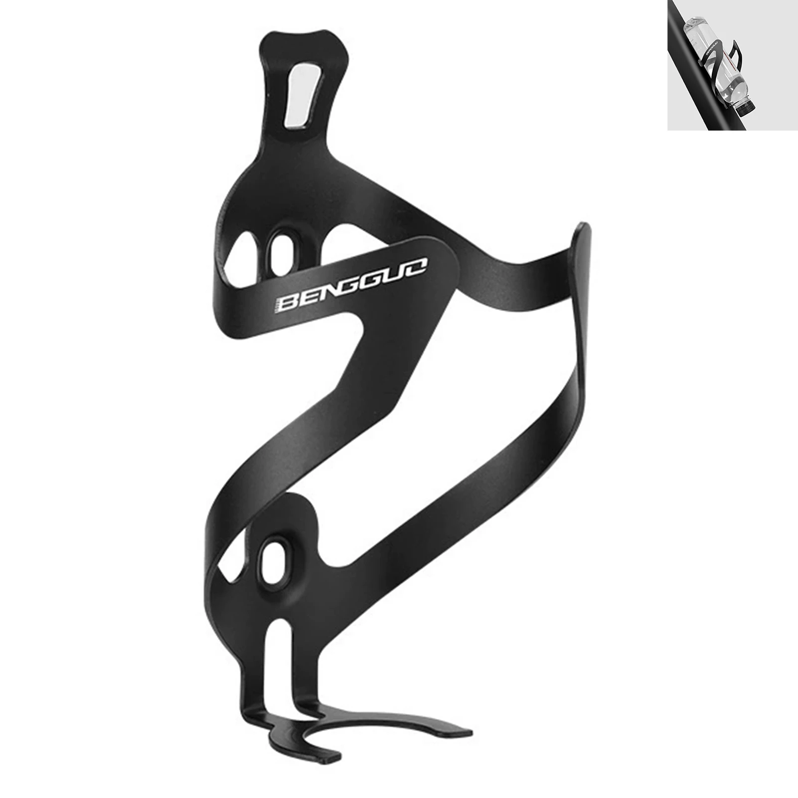 Portabotellas de aluminio para bicicleta, soporte Universal ligero para botella de agua, soportes para jaulas, accesorios para ciclismo al aire libre, 1 ud. - imagen 5