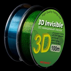 Fluorocarbono Invisible 3D Camouflage – Hilo para carpa