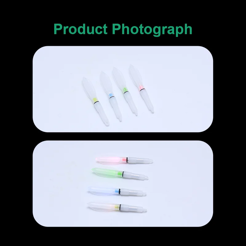 5 uds luces LED de pesca nocturna, luces subacuáticas para atracción de peces, luces de posicionamiento luminosas subacuáticas (sin batería) - imagen 5