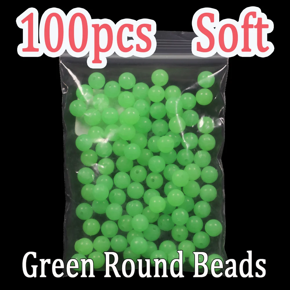 100pcs Soft Green