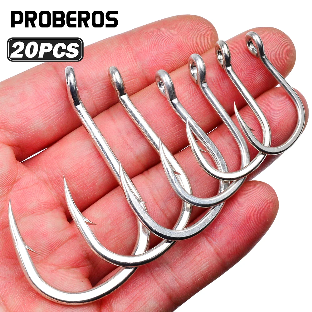 Anzuelos jigging agua salada resistencia gran calibre pesca vertical - imagen 4
