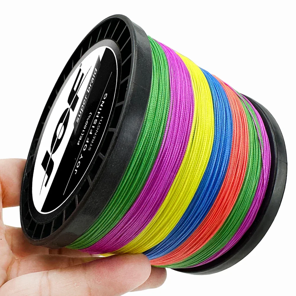 JOF-línea de pesca trenzada de 16 hebras, multifilamento superpotente de 300m ~ 1000m, cable de pesca de 25-200LB para carpa - imagen 4