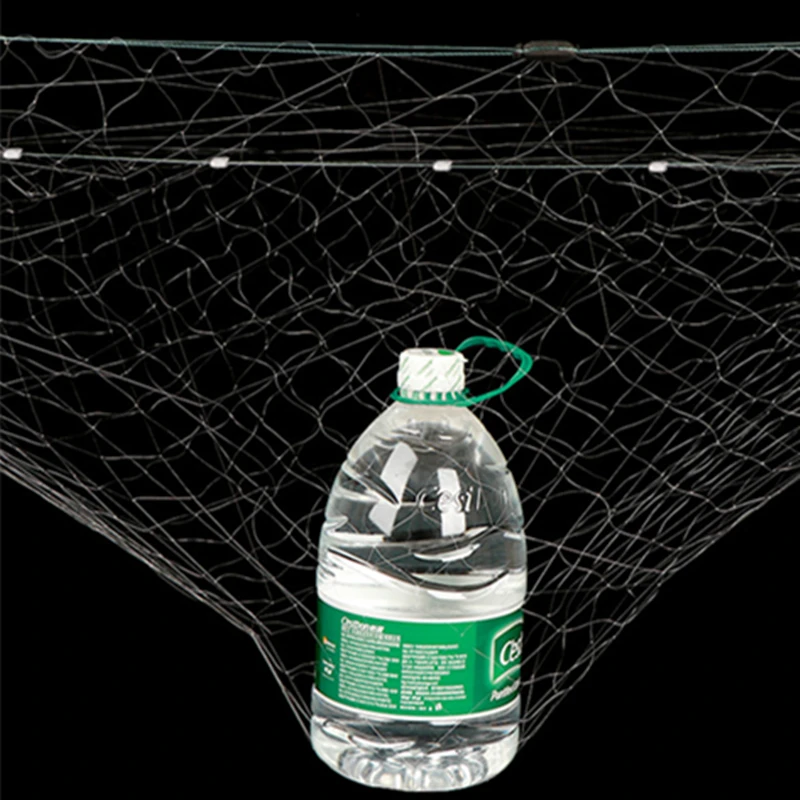 Red de pesca de nailon de alta calidad, herramienta de pesca de 3 capas con trampa flotante para peces de Río, 2 metros de alto y 100 metros de largo - imagen 4