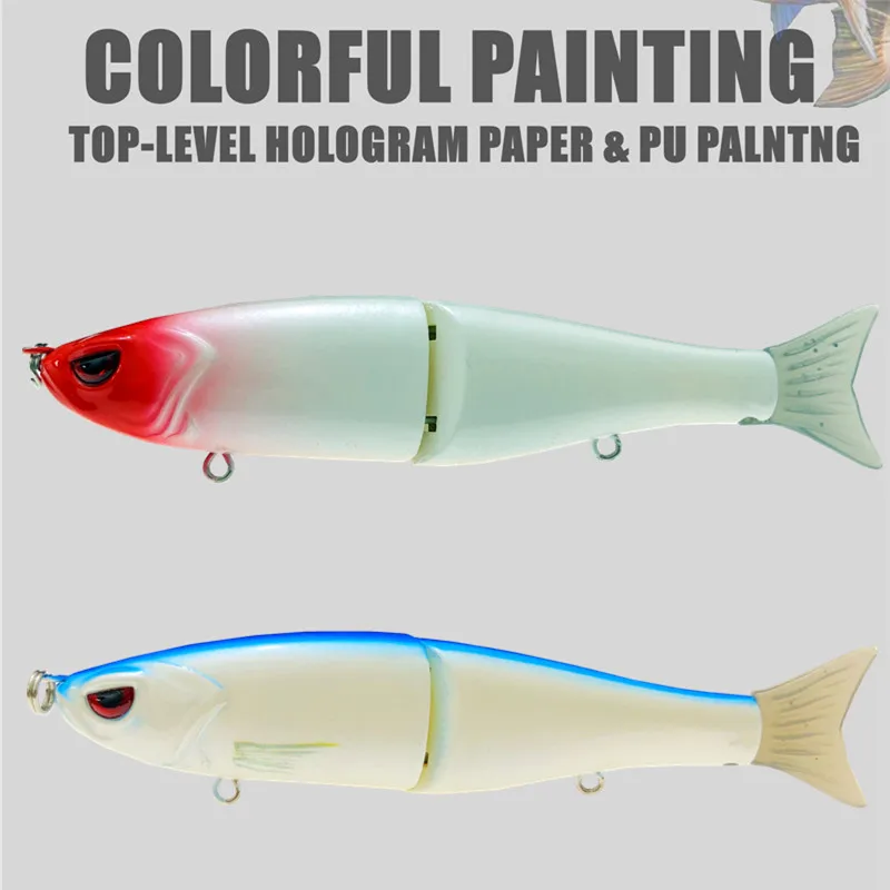 Señuelo Topwater articulado para lubina – hundimiento lento - imagen 2