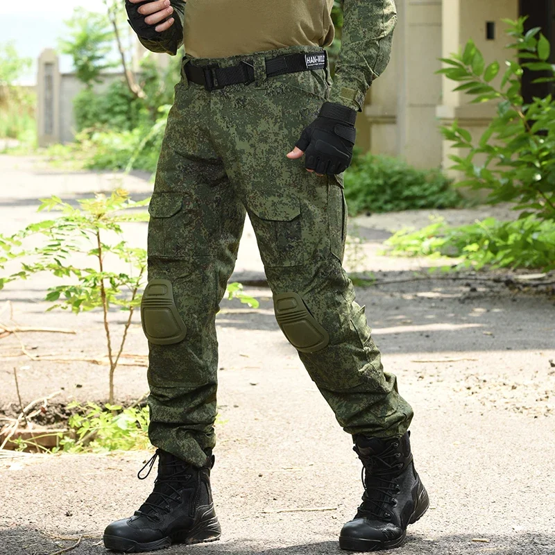 HAN WILD uniforme militar ruso, traje de rana del ejército ruso de camuflaje, equipo táctico, camisa de caza, trajes Ghillie, ropa para hombres - imagen 5