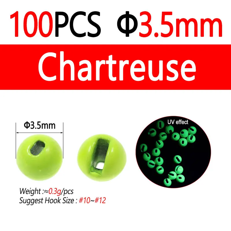 100pcs 3.5mm Char