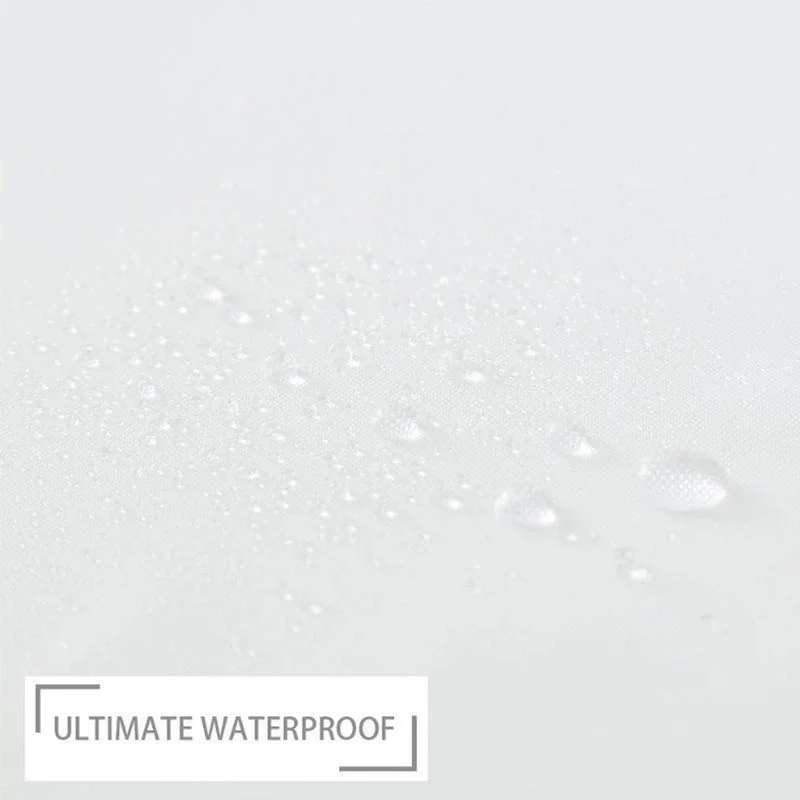 Nueva cortina de ducha, cortina de ducha pesada para Hotel, cortinas de baño impermeables y sin moho, cortinas de ducha blancas - imagen 4