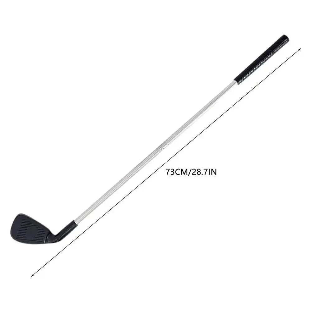 Putter largo de golf desmontable plateado y negro - imagen 2