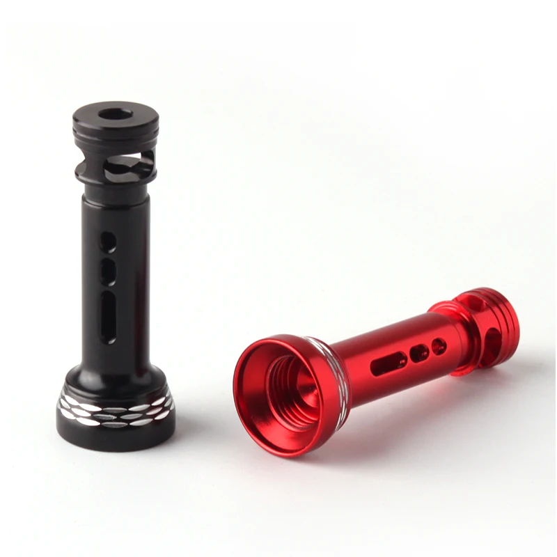 Ruke, 1 unidad, soporte para carrete de pesca, traje para carrete giratorio tipo Shima/Daiw, longitud de 488,8mm, peso 7g, mango de carrete protector, carrete giratorio DIY - imagen 3