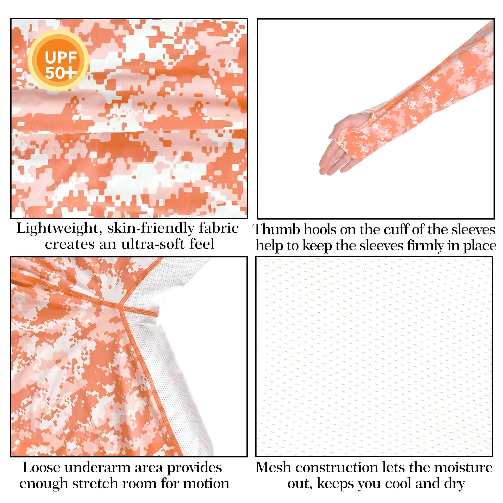 F Riverruns-camisa de pesca de manga larga UPF 50 para hombre, camisa de pesca ligera, protección solar, actividad al aire libre - imagen 4