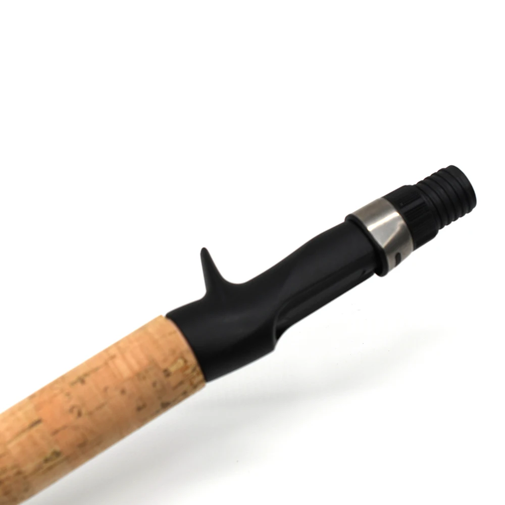 MNFT 1 Juego de mango de pesca de corcho, piezas de caña de pescar DIY, herramienta de reparación de construcción, asiento de carrete - imagen 5