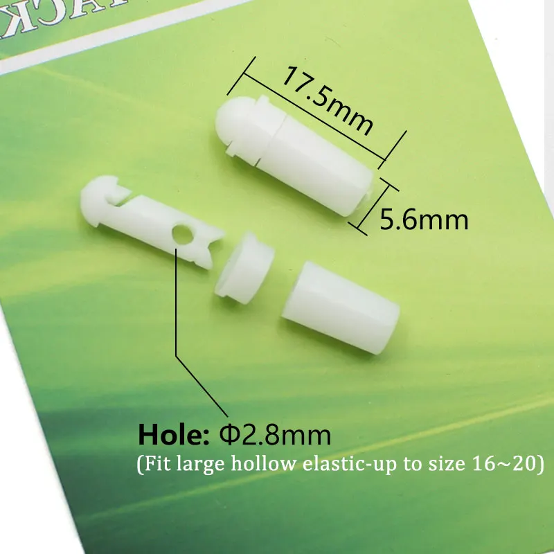 Accesorios de pesca de carpa, conector elástico de 5 piezas para aparejos de pesca de carpa, método grueso - imagen 2