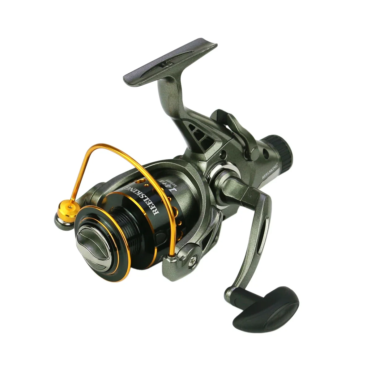 Carrete doble 14 + 1BB carrete de Metal carrete de freno doble carrete giratorio relación de engranaje 4,9:1 carrete de pesca de mano izquierda/derecha rueda de baitcasting - imagen 4