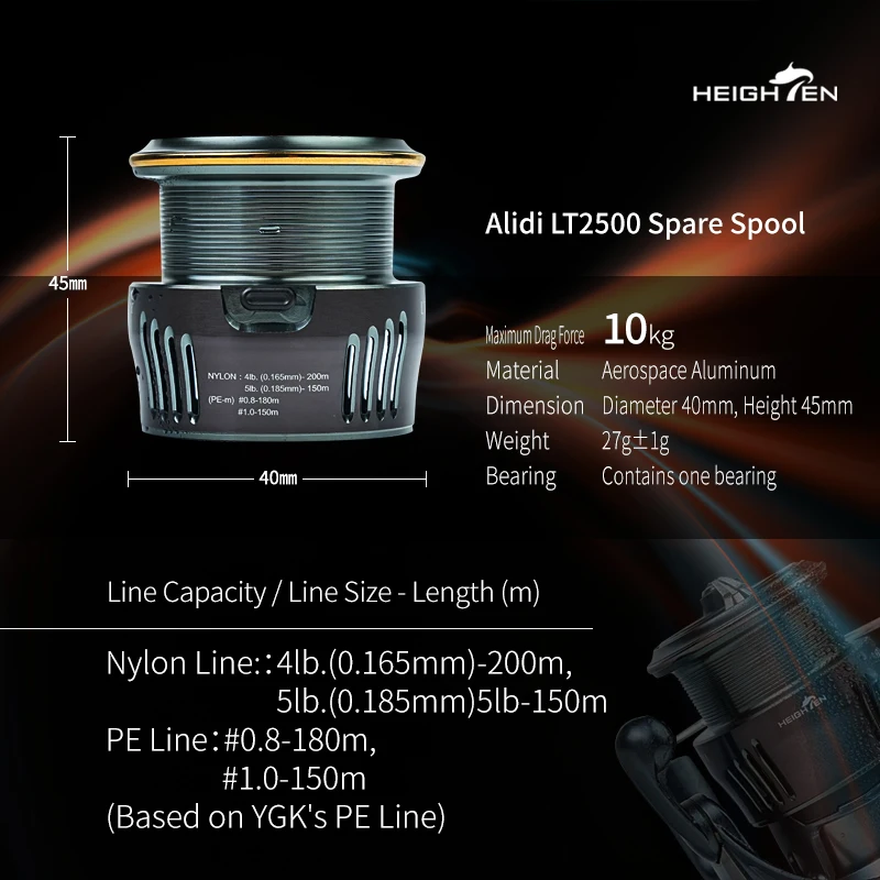 Carrete de repuesto HEIGHTEN LT2500S para 23 Airity / 22 Exist / 24 Certate / 21 Luvias Airity carrete giratorio pesca con señuelo - imagen 3