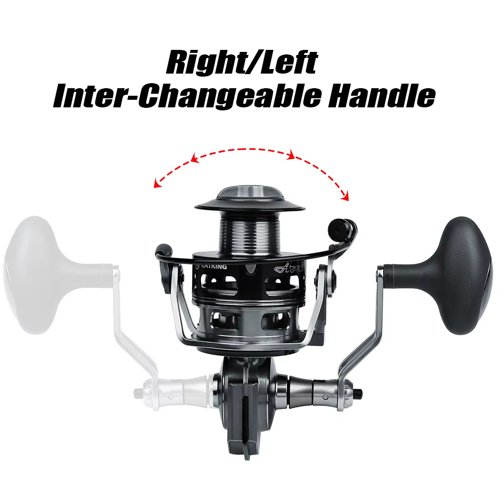 Carrete spinning metálico – Suave, potente y resistente para pesca - imagen 4