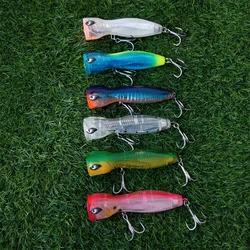 Noeby Popper flotante 14 cm – señuelo de superficie para lanzado largo