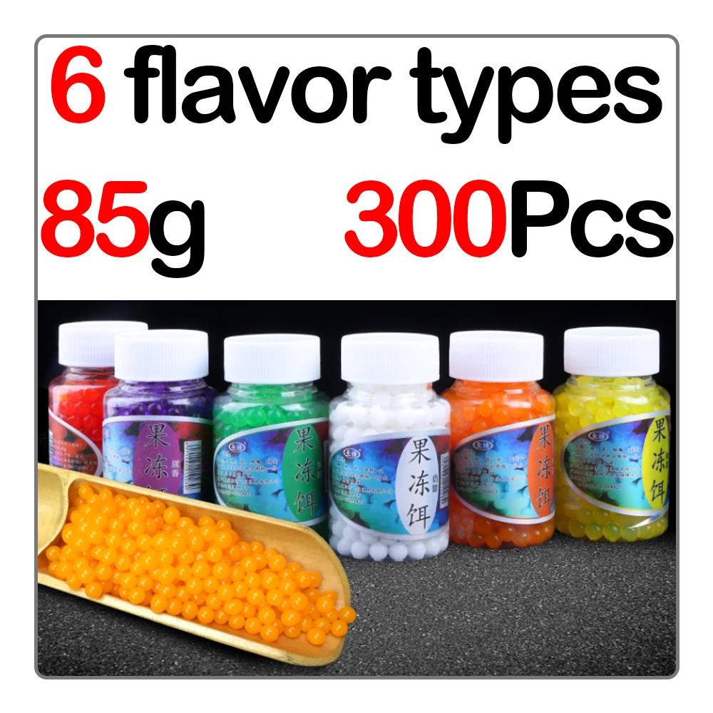 Cebo de gelatina de 85g, gancho de Pellet de pesca, hierba de carpa cruciana, cuentas de pesca de ráfaga, cuentas uniformes, cebo de píldora para morder - imagen 5