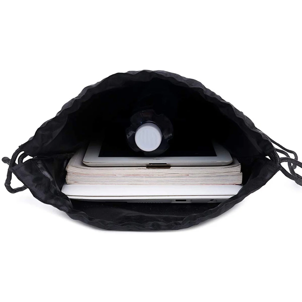 Mochilas portátiles de viaje para natación y ropa gruesa, bolsa para zapatos, bolsas de almacenamiento, bolsa con cordón, bolsa deportiva, mochila con cordón - imagen 4