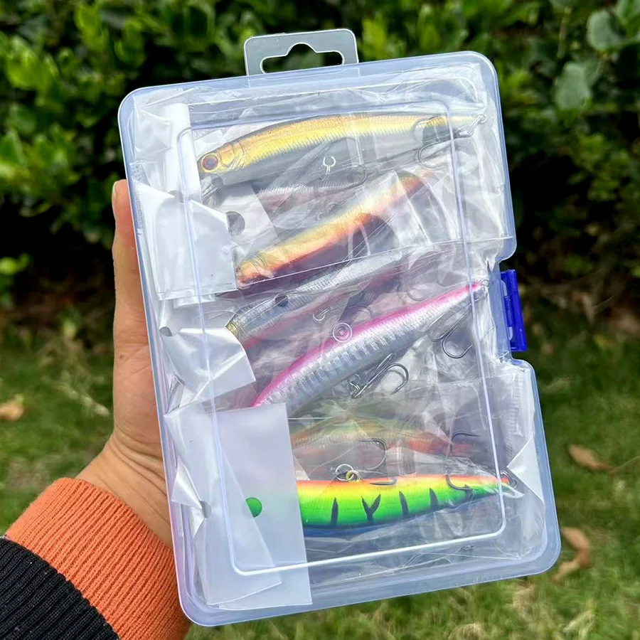Jerkbait para lubina – Minnow Crankbait señuelo superficie - imagen 4